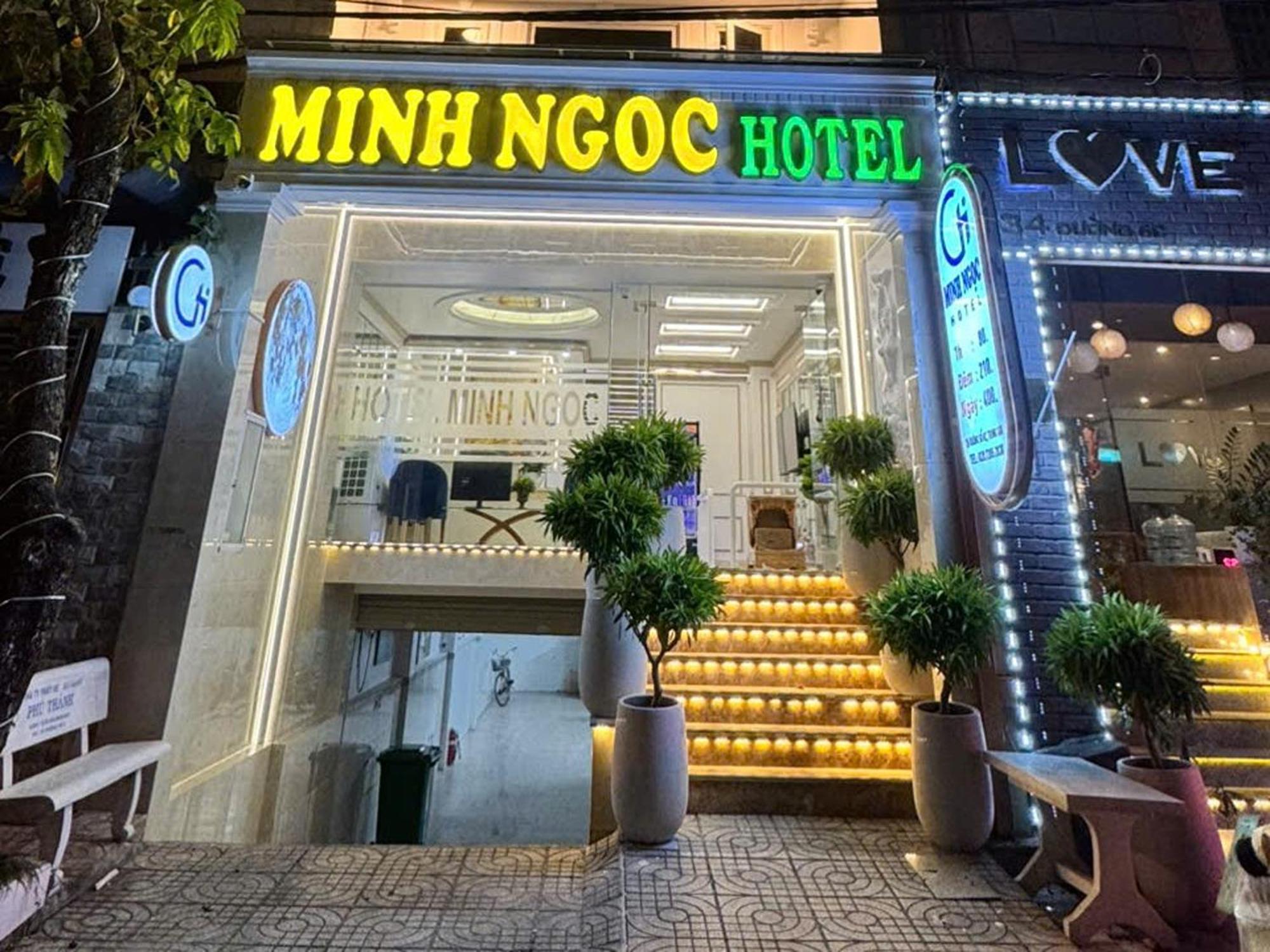Minh Ngoc Hotel โฮจิมินห์ซิตี้ ภายนอก รูปภาพ